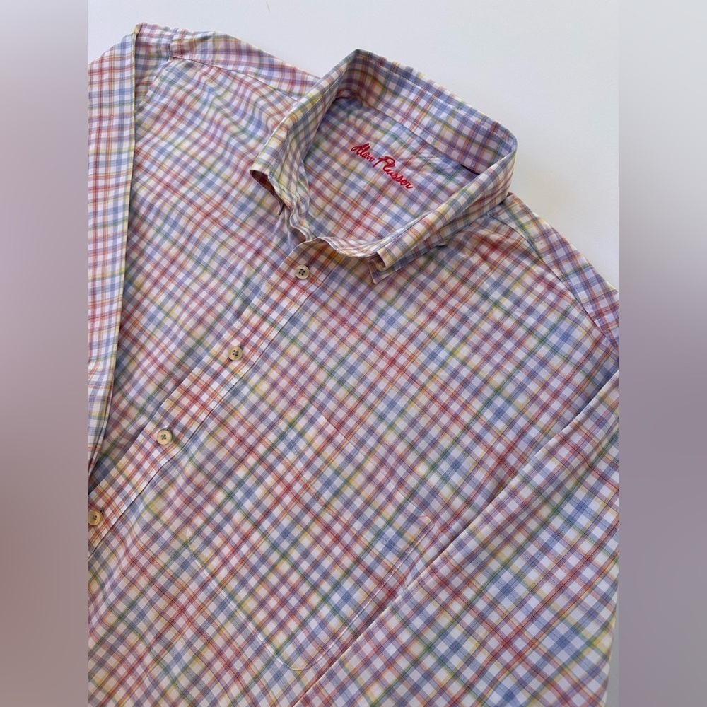 Men’s Alan Flusser Designer Long Sleeve Shirt
Size XL​​​